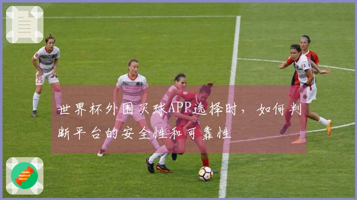 世界杯外围买球APP选择时,如何判断平台的安全性和可靠性