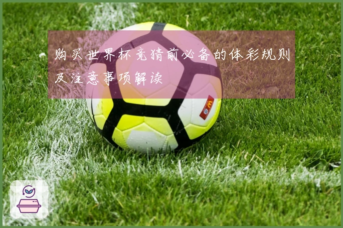 购买世界杯竞猜前必备的体彩规则及注意事项解读